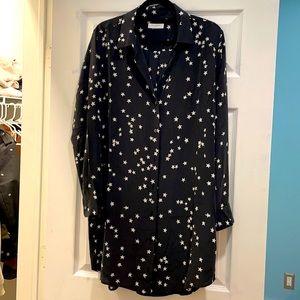 Star printed dress
